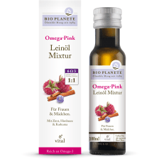 Omega Pink Leinölmixtur bio (100ml)