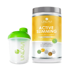 LINEAVI Active Food Diet Shake + Shaker - 500g - Vanilla