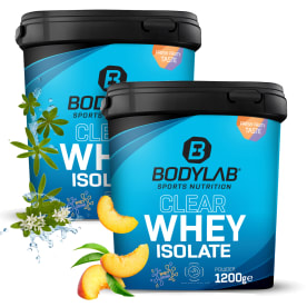 2 x Clear Whey Isolate (1200g)