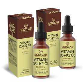 2 x Vitamin D3+K2 Öl Tropfen (2 x 50ml)