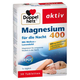 Magnesium 400 für die Nacht (30 Tabletten)