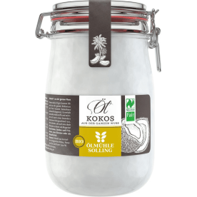 Bio & Fair Kokosöl im Bügel-Glas (1000ml)