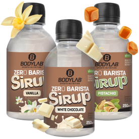 3 x Zero Barista Sirup (250ml)