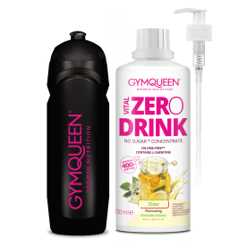 Zero Drink inkl. Dosierspender & Wasserflasche