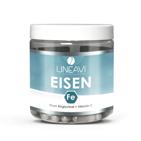 LINEAVI Eisen Bisglycinat + Vitamin C (120 Kapseln)