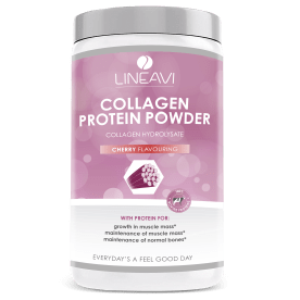LINEAVI Collagen Proteinpowder - 400g - Cherry