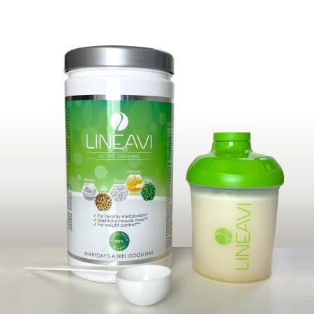 LINEAVI Active Diet Shake + Shaker - 3x500g - Yogurt / Neutral