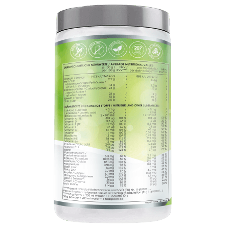 LINEAVI Aktivkost Diät Shake + Shaker - 500g - Joghurt / Neutral