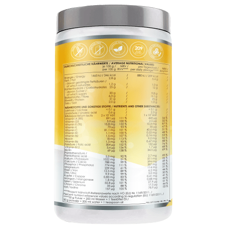 LINEAVI Active Food Diet Shake - 6x500g - Vanilla