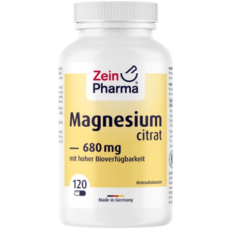 Magnesium Citrate (120 capsules)