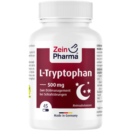 L-Tryptophan 500mg (45 capsules)