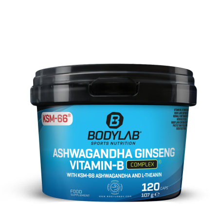 Ashwagandha Ginseng Vitamine B-complex (120 capsules)