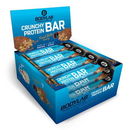 Crunchy Protein Bar - 12x64g - Peanut Butter