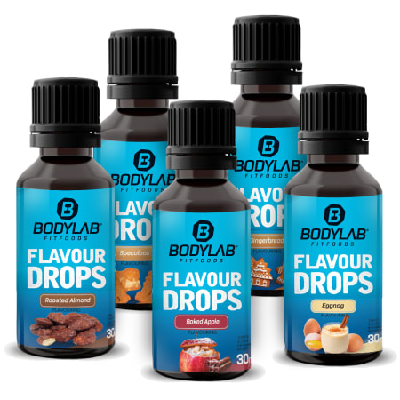 Limited Winterspecial - 5 x Bodylab Flavour Drops (je 30ml)