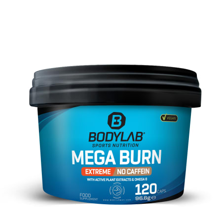 Mega Burn Extreme NO Caffein Vegan (120 Kapseln)