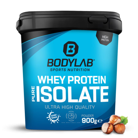 Whey Protein Isolat - 900g - Haselnuss