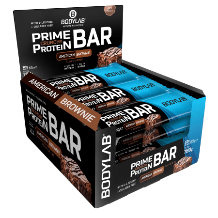Prime Crunchy Protein Bar American Brownie (12x65g)