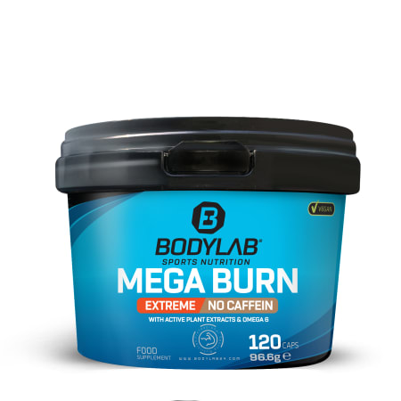 Mega Burn Extreme NO Caffein Vegan (120 caps)