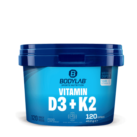 Vitamine D3 + K2 (120 capsules)