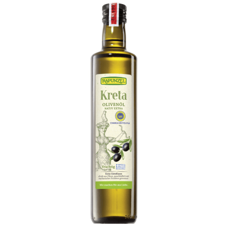 Olivenöl Kreta P.G.I., nativ extra bio (500ml)