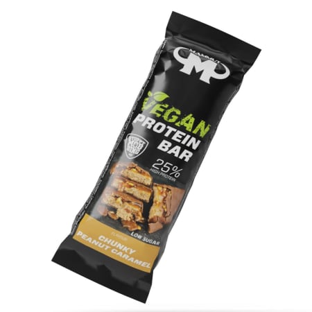 Vegan Protein Bar - 12x45g - Chunky Peanut Caramel