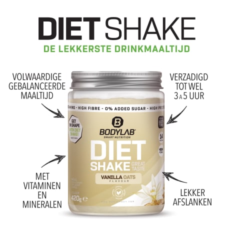 2 x Diet Shake (2x420g) + Flavour Drops (30ml) + shaker