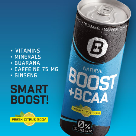 Natural Boost + BCAA (24x250ml)