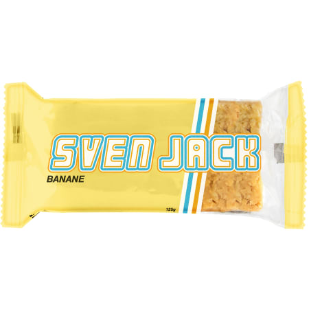 Sven Jack Haferflockenriegel - 125g - Banane