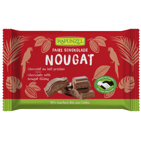 Nougat Schokolade bio (100g)