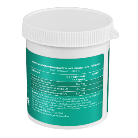 Omega 3 vegan (30 Kapseln)