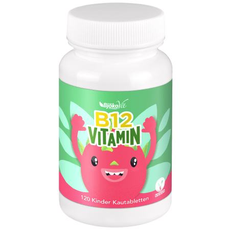 Vitamin B12 für Kinder mit Drachenfruchtgeschmack (120 Kautabletten)