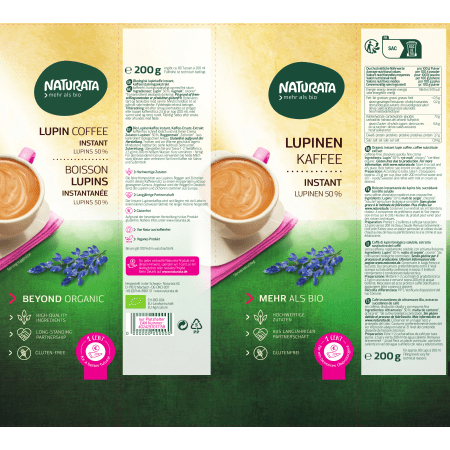 Lupinenkaffee Bio Instant Nachfüllpackung (200g)