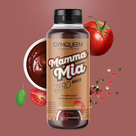 GYMQUEEN Mamma Mia Zero Saucen - 265ml - American BBQ
