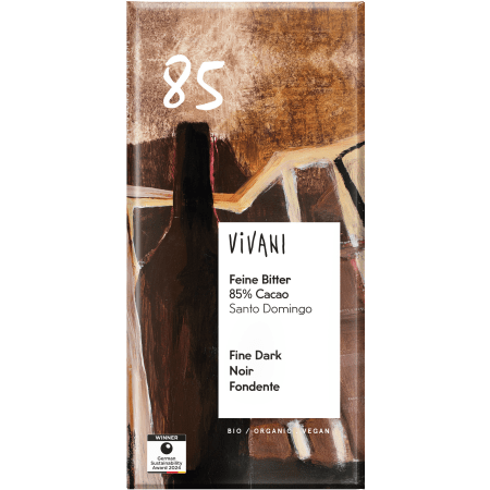 Cacao 85% Feine Bitter Schokolade bio (100g)
