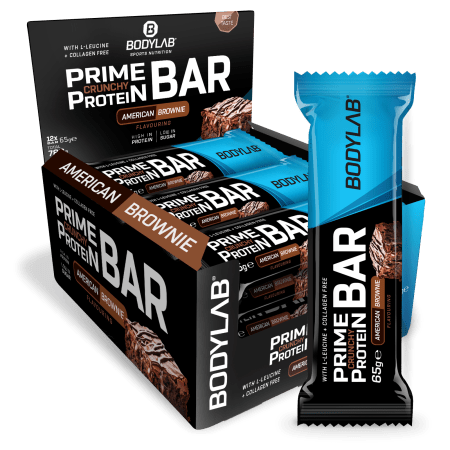 Prime Crunchy Protein Bar American Brownie (12x65g)