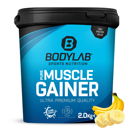 Pure Muscle Gainer - 2000g - Banane