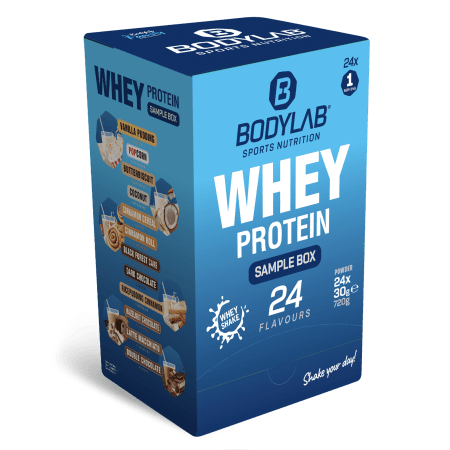 BODYLAB Whey Protein Sample Box / kalender - 24 smaken (24 x 30 g)
