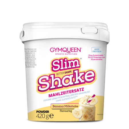 Slim Shake Mahlzeitersatz-Shake - 420g - Banana Milkshake