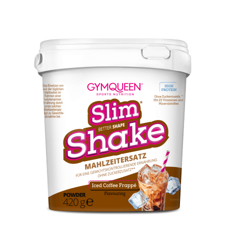 Slim Shake Mahlzeitersatz-Shake - 420g - Iced Coffee Frappé