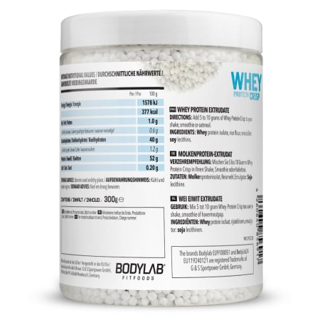 Whey Protein Crisp (300g)