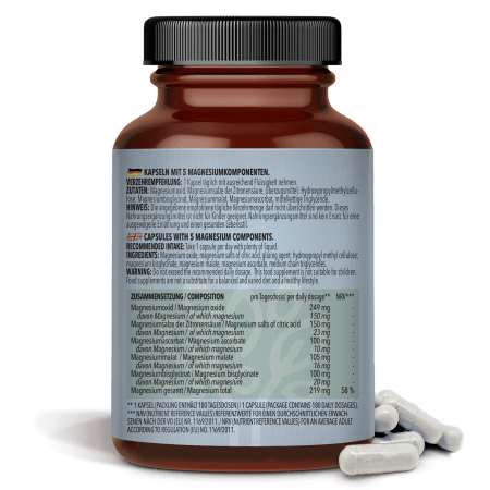 Magnesium Komplex (180 Kapseln)