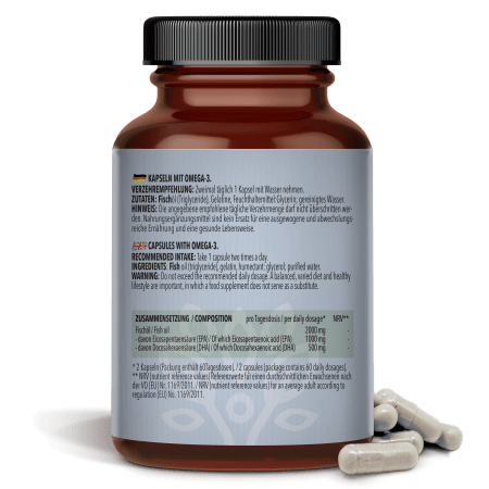 Omega-3 aus Fischöl Softgel (120 capsules)