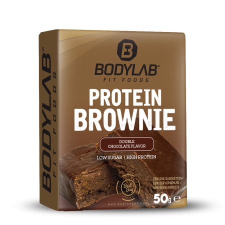 Protein Brownie - 12x50g - Doppel-Schoko