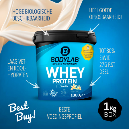 4 x 1000g Whey Protein