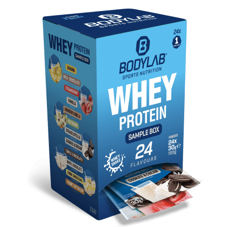 BODYLAB Whey Protein Sample Box / kalender - 24 smaken (24 x 30 g)
