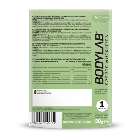 Whey Sachet - 30g - Pistache