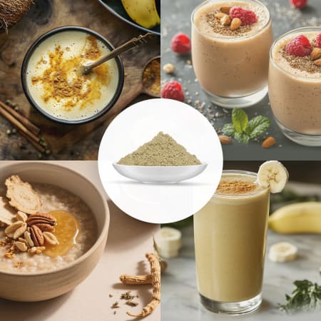 2 x LINEAVI Ashwagandha powder organic (1000g)