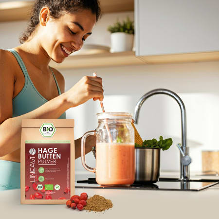 LINEAVI Hagebuttenpulver bio (1000g)