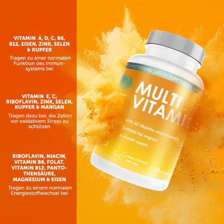 LINEAVI Multivitamin 8-Monatspackung (2x120 Kapseln)