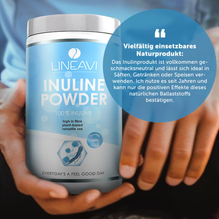 Doppelpack: LINEAVI Inulinpulver (2x500g)